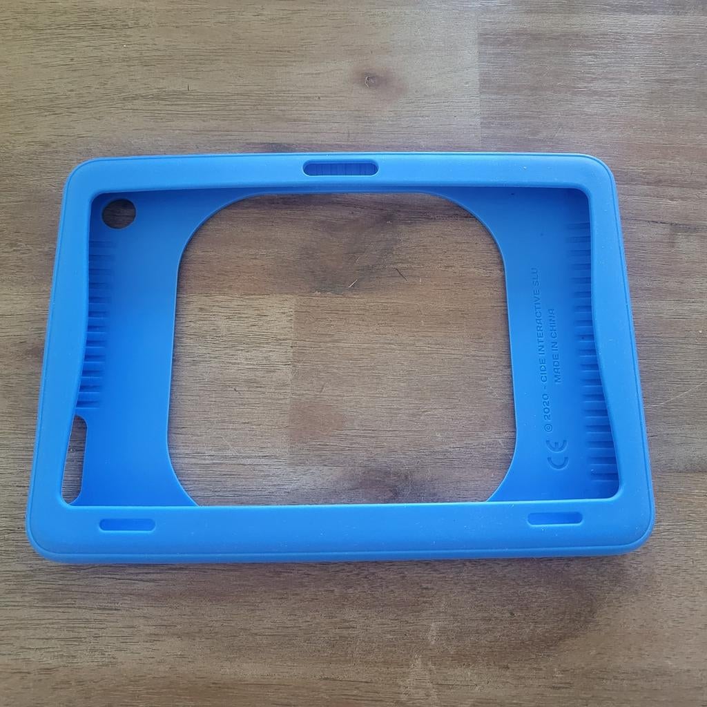 Kurio kids kinder tablethoes cover blauw, Computers en Software, Tablet-hoezen, Gebruikt, Bescherming voor- en achterkant, 7 inch of minder
