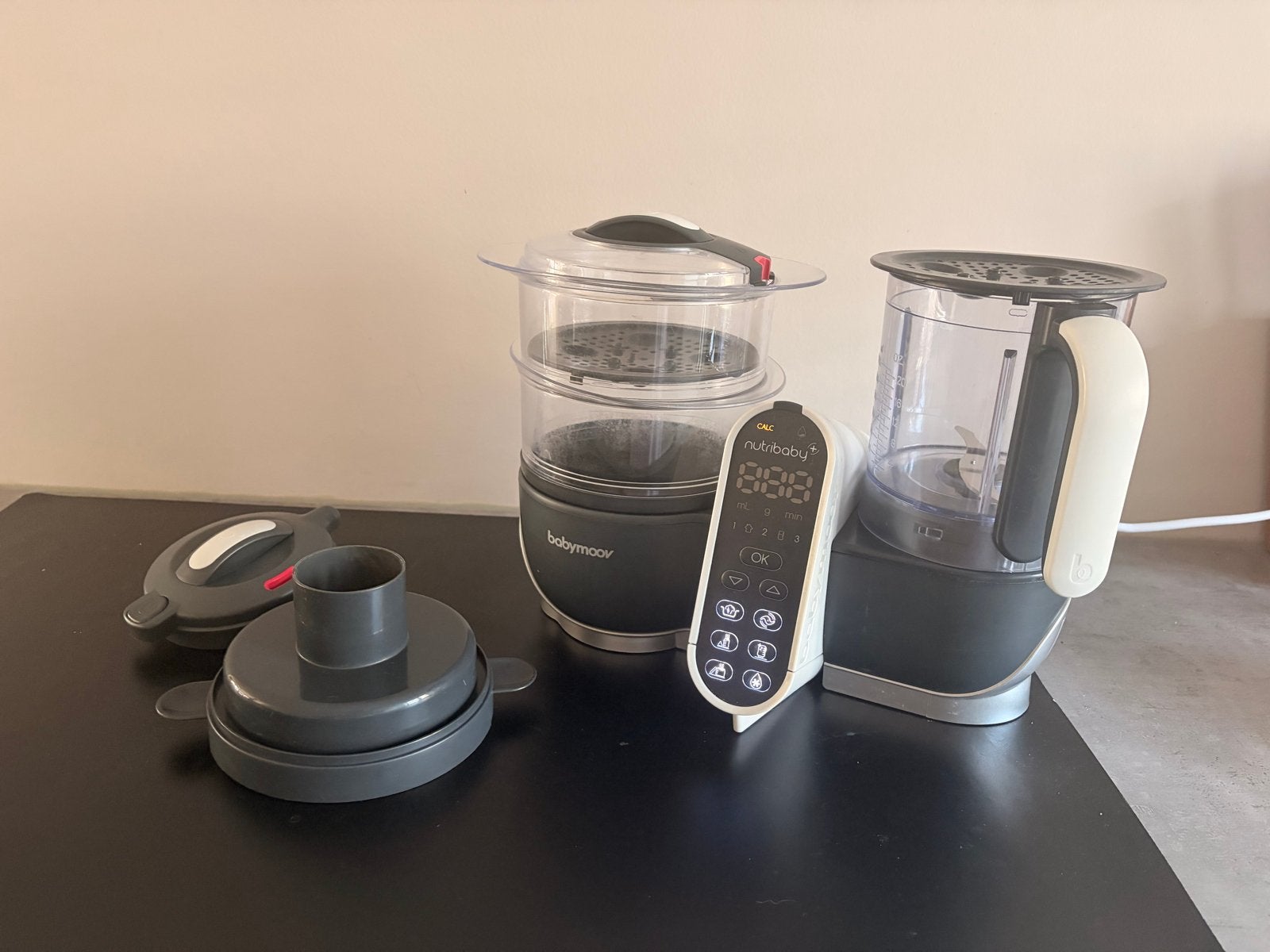 Babymoov Nutribaby+ voedingsbereider, Ophalen, Stoomfunctie, Zo goed als nieuw, Babymoov