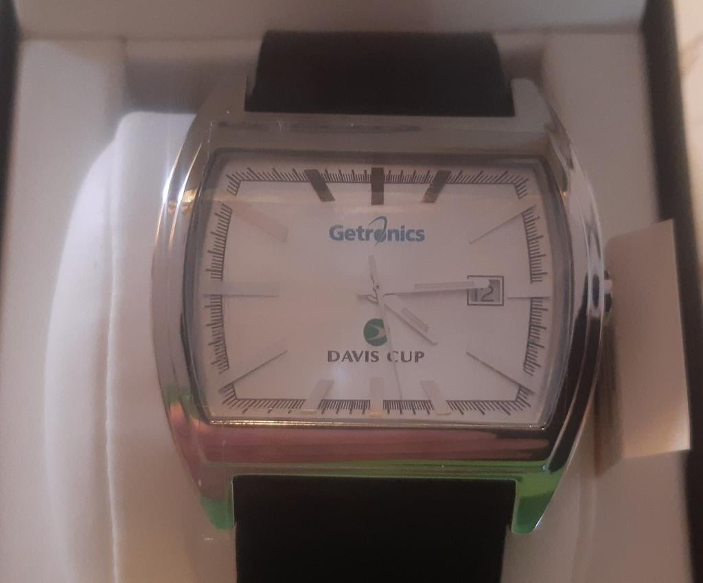 Horloge Getronics, Overige merken, Leer, Staal, Polshorloge