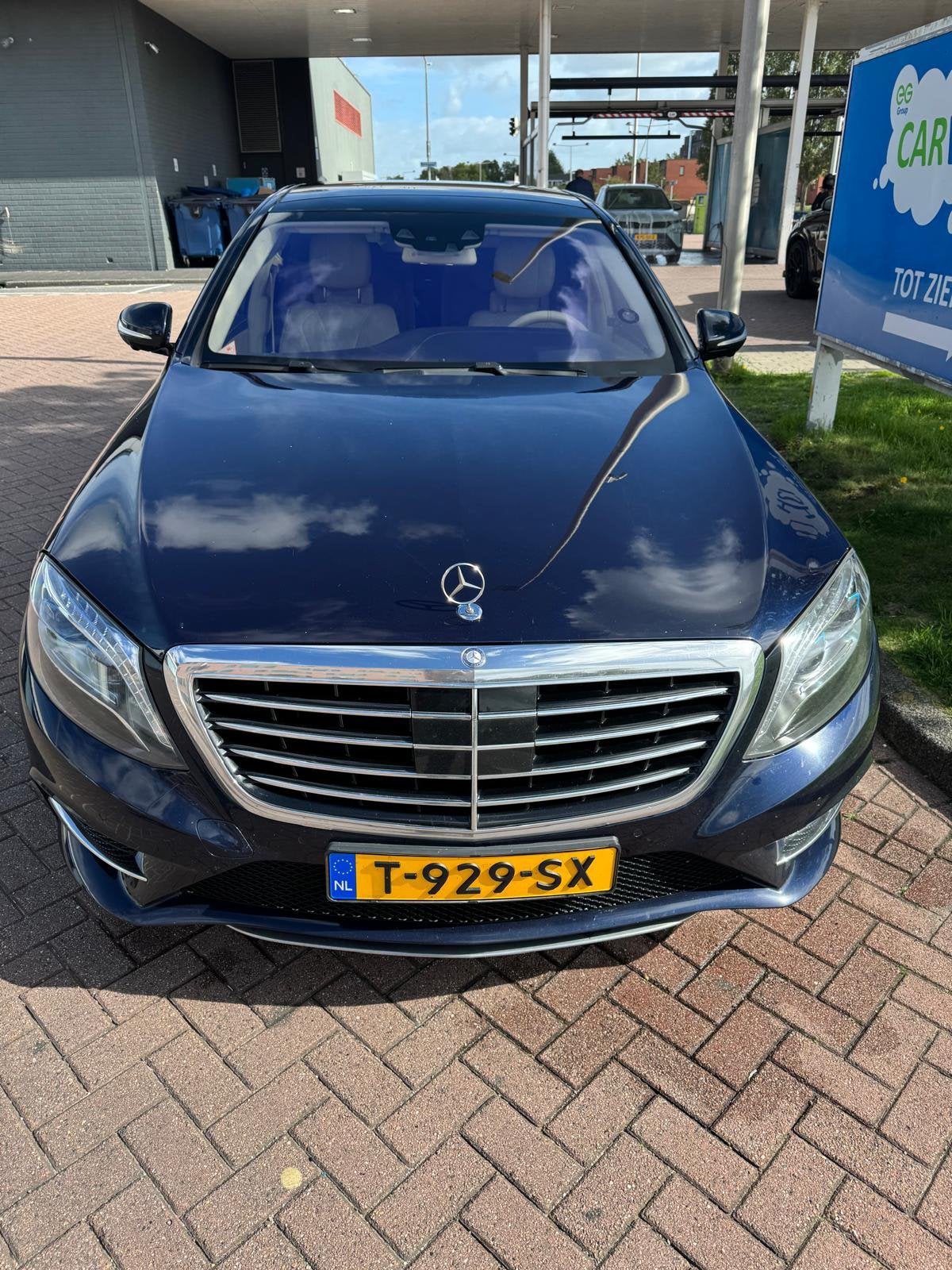 Mercedes-Benz S-Klasse 500 Plug-in Hybrid 449pk AMG Lang 7-G, Auto's, Automaat, Achterwielaandrijving, Beige, 2996 cc