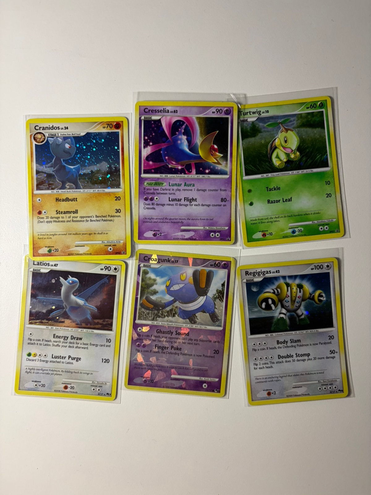 Pokemon kaarten Diamond & Pearl black star promo, pop series, Ophalen of Verzenden, Zo goed als nieuw, Meerdere kaarten