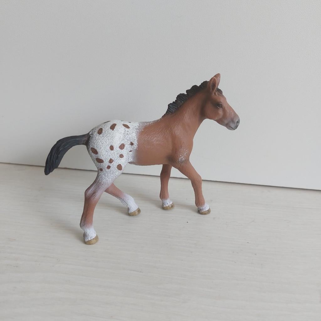 Schleich Appaloosa veulen 2012, Verzamelen, Speelgoed, Gebruikt, Ophalen of Verzenden