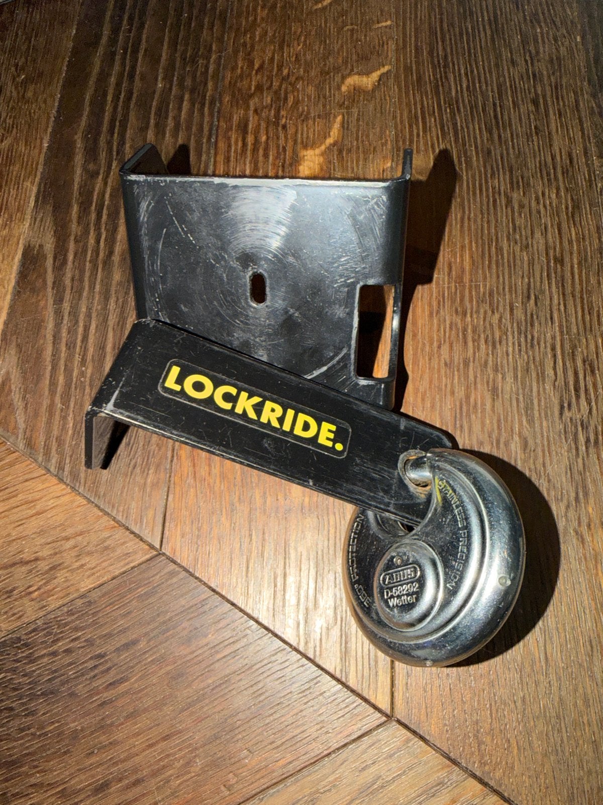 LOCKRIDE Original 500 BES2 for Urban Arrow + ABUS Diskus, Ophalen of Verzenden, Gebruikt, Overige fietssloten
