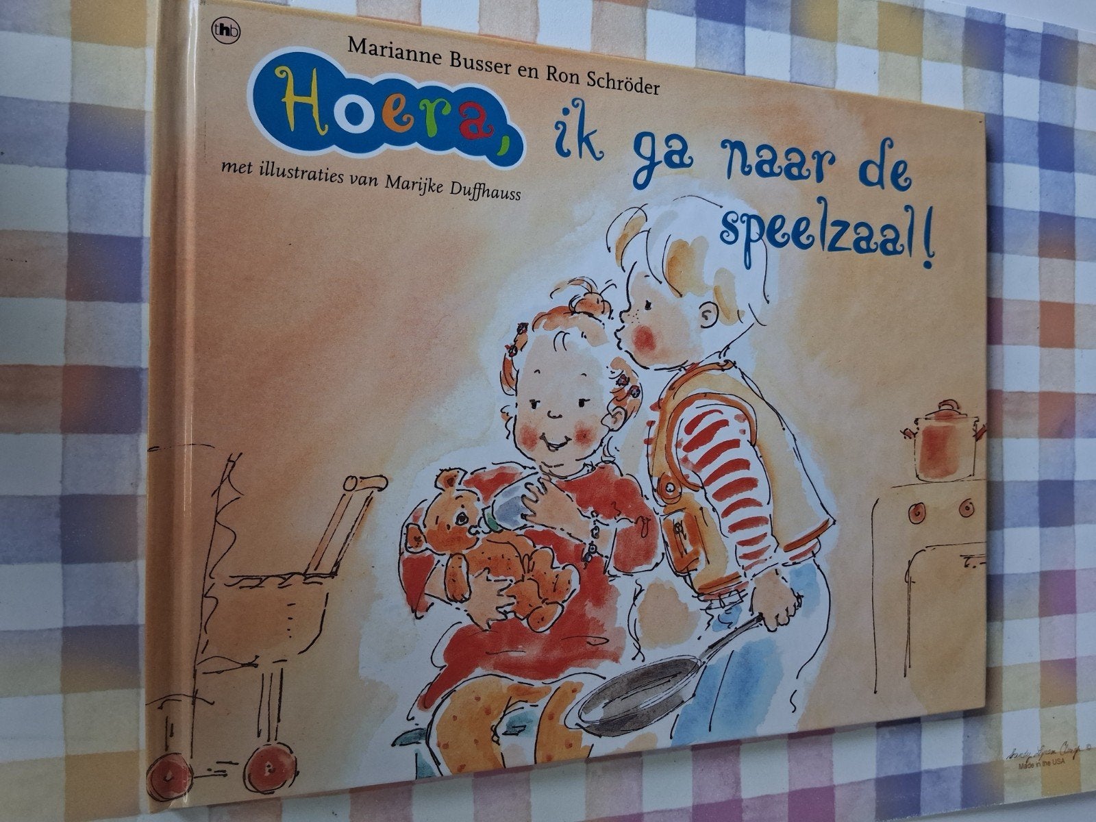 boek marianne busser - hoera, ik ga naar de speelzaal!, Ophalen of Verzenden, Gelezen, 3 tot 4 jaar