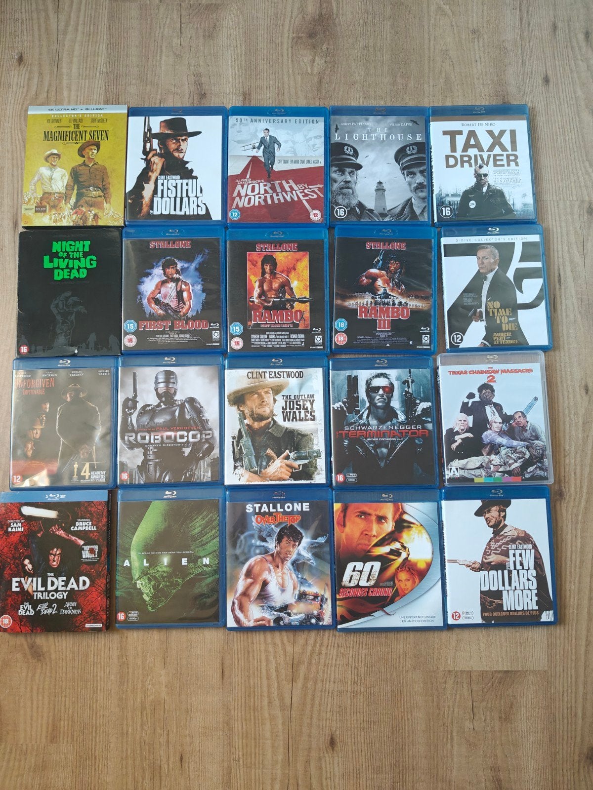43 Blu-ray films - Actie, Horror, Sci-Fi, Cd's en Dvd's, Vanaf 16 jaar, Overige genres, Nederlands, Ophalen of Verzenden