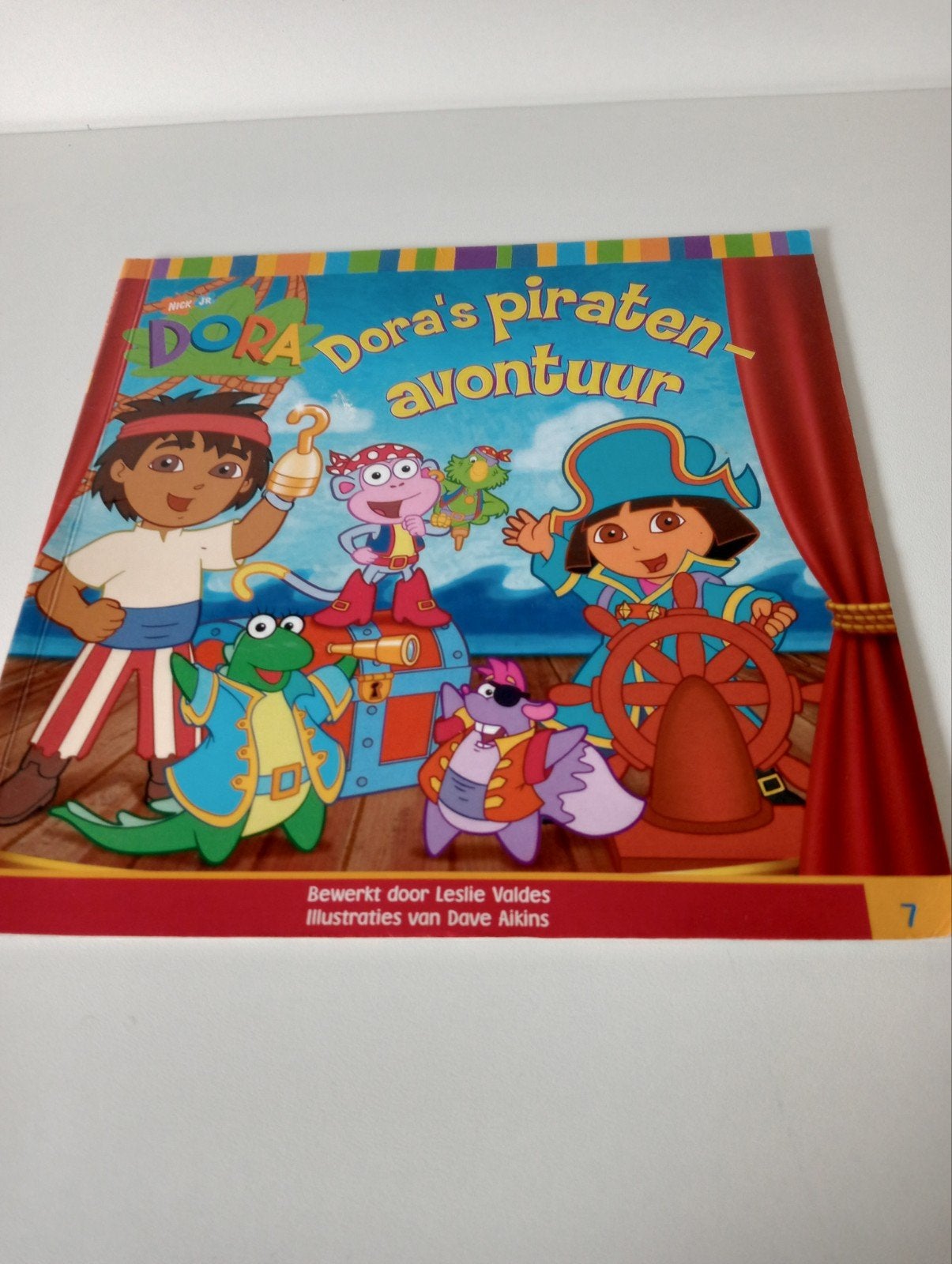 Dora's Piratenavontuur - Boek nieuw, Boeken, 3 tot 4 jaar, Leslie Valdes, Nieuw, Ophalen of Verzenden