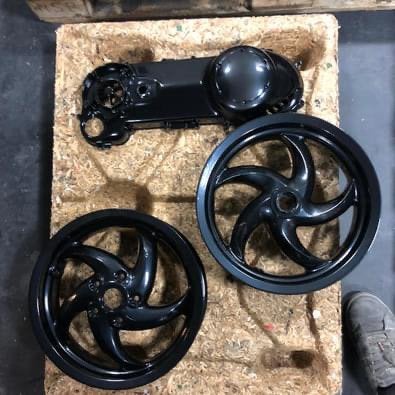 Scooter velgen Poedercoaten, Fietsen en Brommers, Ophalen of Verzenden, Zo goed als nieuw, Overige typen, Overige merken