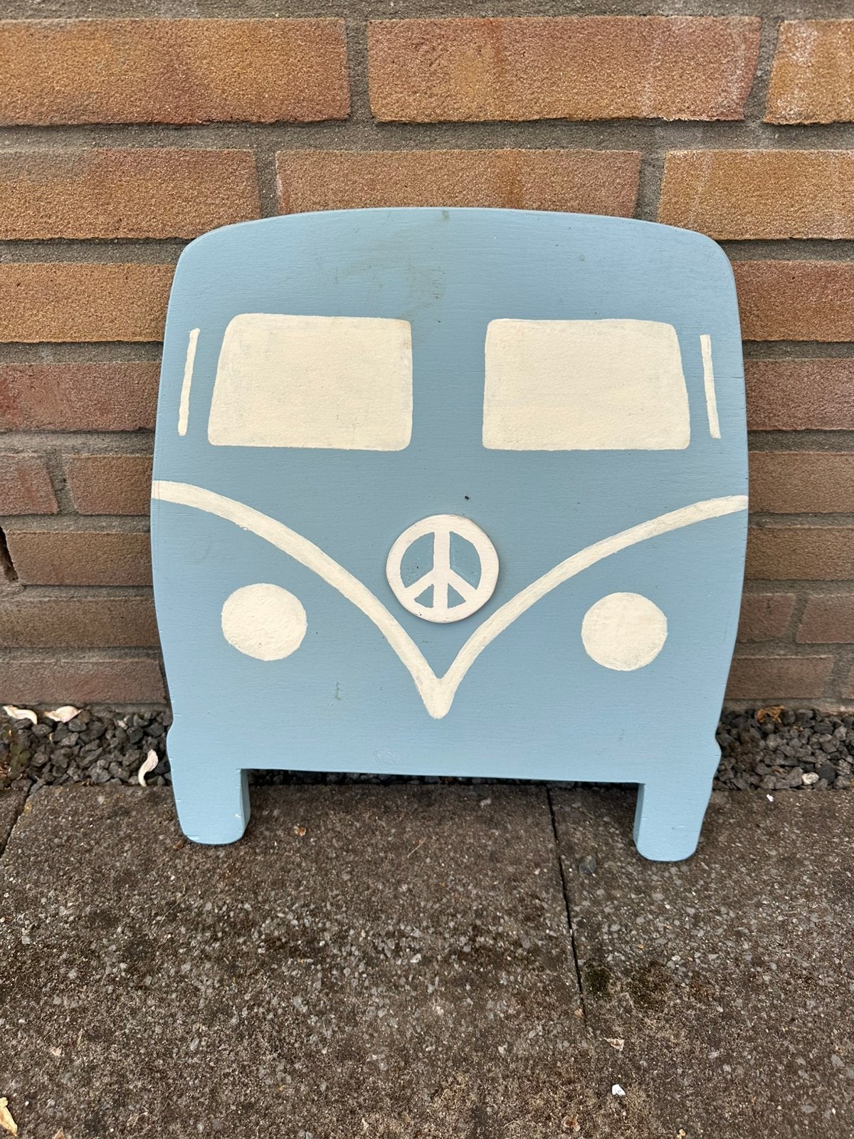 Houten volkswagen wanddecoratie, Ophalen, Gebruikt, Wandbord of Wandpaneel, 41 cm