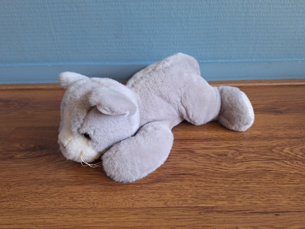 Knuffel Poes, Kinderen en Baby's, Speelgoed | Knuffels en Pluche, Ophalen of Verzenden, Zo goed als nieuw, Kat, Wasbaar