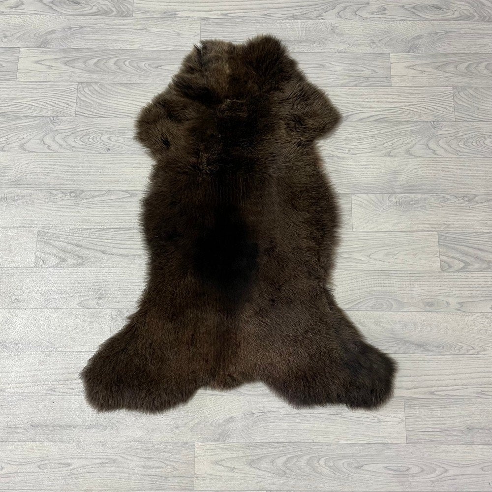 Schapenvacht bruin 90x70cm #1514 | Lederstore, Huis en Inrichting, Bruin, Nieuw, Overige vormen, 50 tot 100 cm