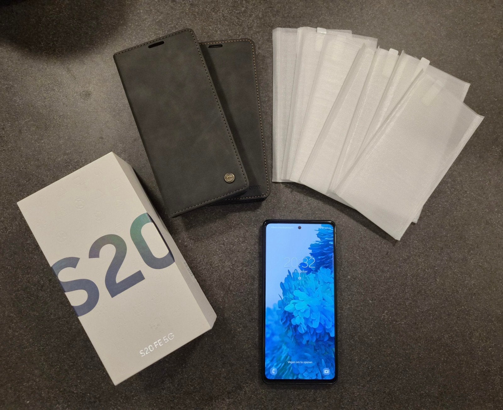 Samsung S20 FE 5G Cloud Navy 128GB, Telecommunicatie, Ophalen, Galaxy S20, Blauw, Zo goed als nieuw