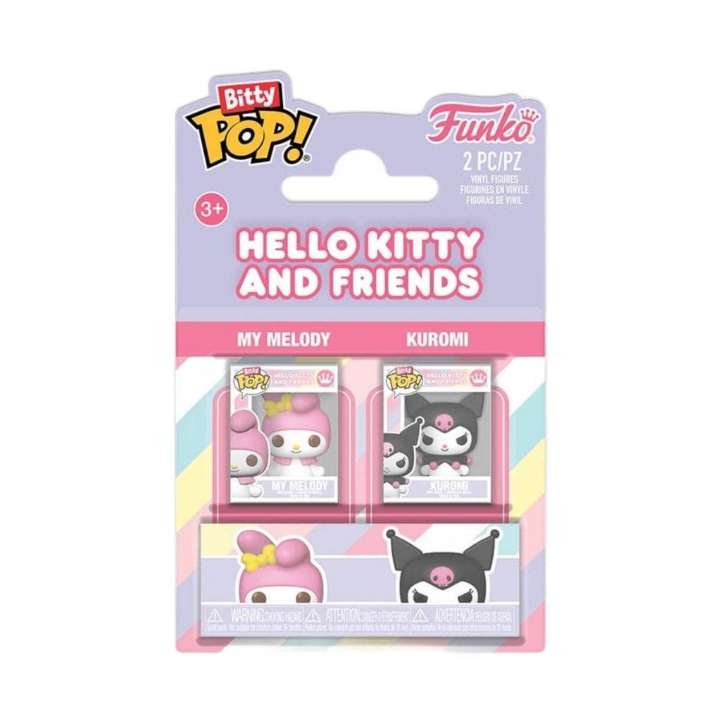 Hello Kitty Bitty POP! Vinyl Figures 2-Pack My Melody&Kuromi, Heo GmbH, Nieuw, Ophalen of Verzenden, Info@heogmbh.de