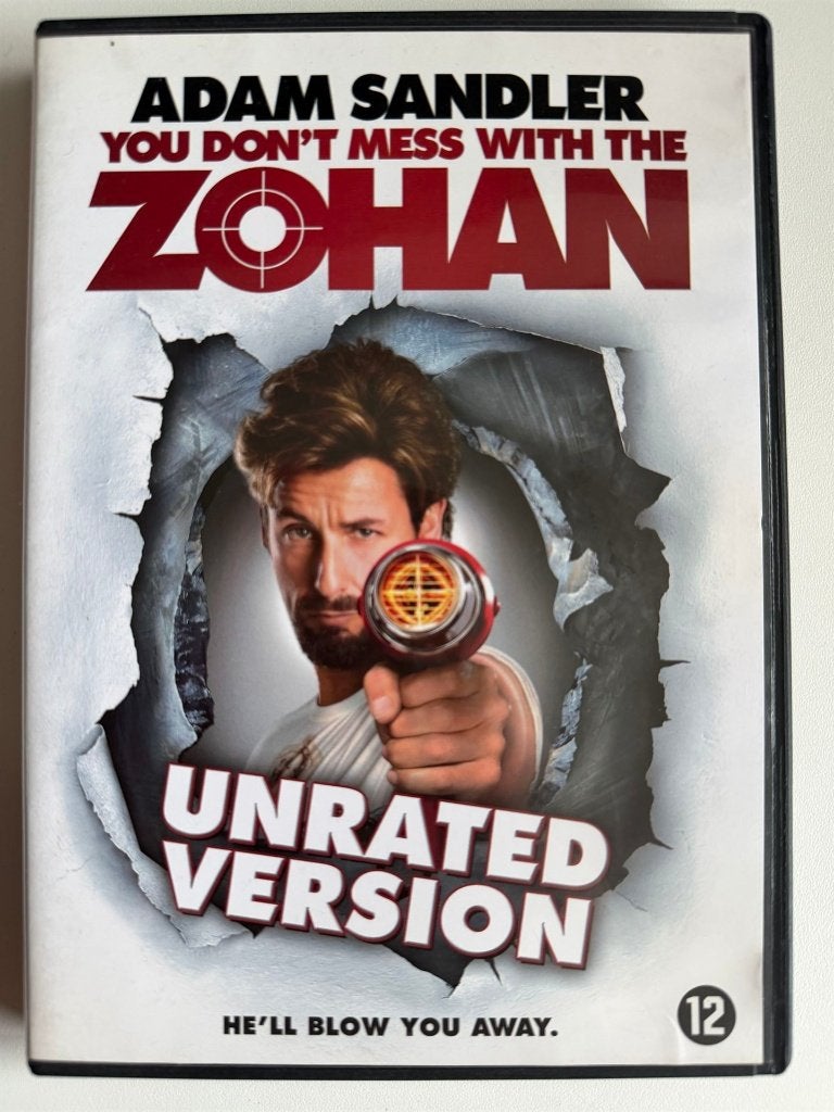 You Don't Mess with the Zohan (2008) DVD | Actie 5=4, Alle leeftijden, Nederlands, Ophalen of Verzenden, Zo goed als nieuw