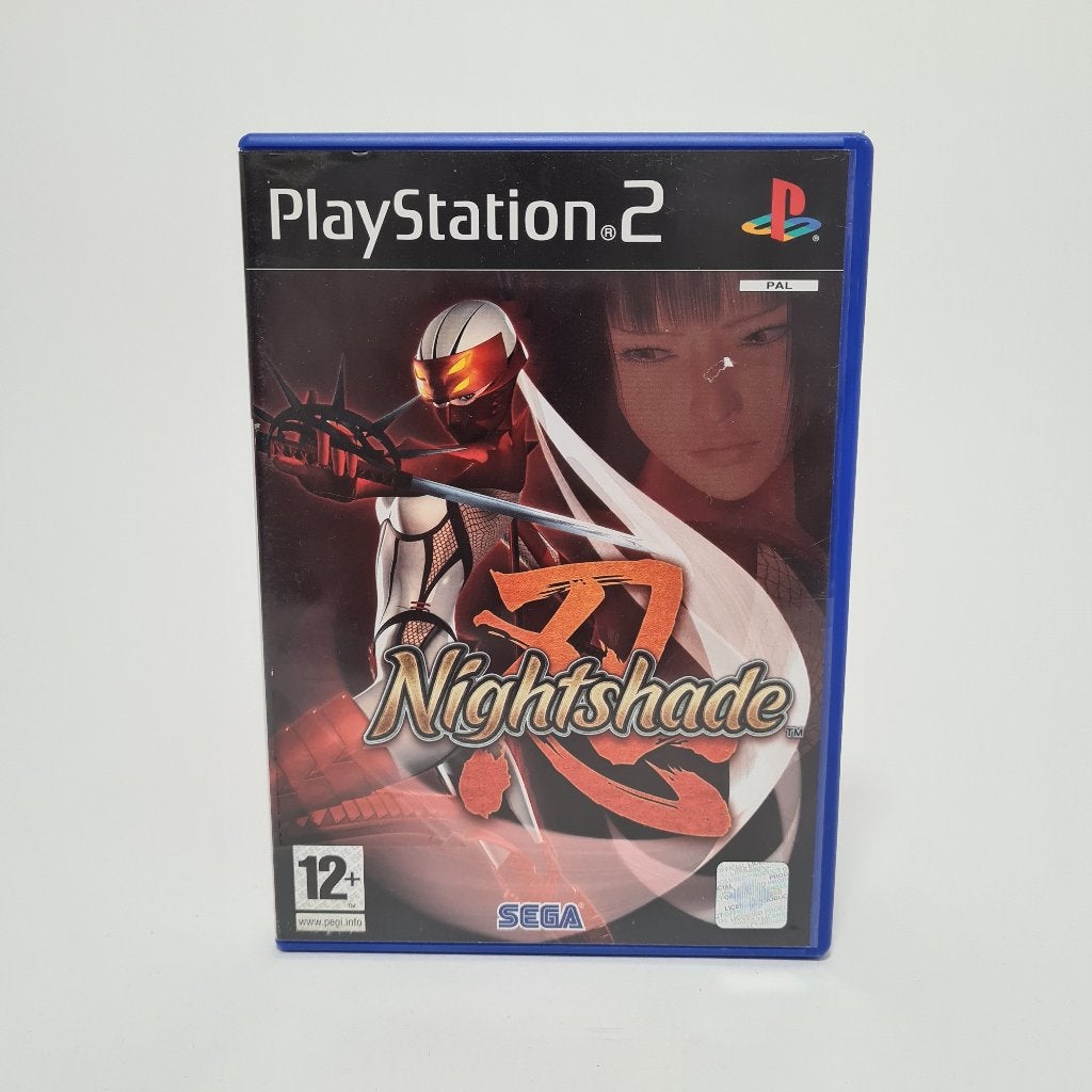 PS2 Nightshade Playstation 2 (met boekje), Avontuur en Actie, Gebruikt, 1 speler, Ophalen of Verzenden