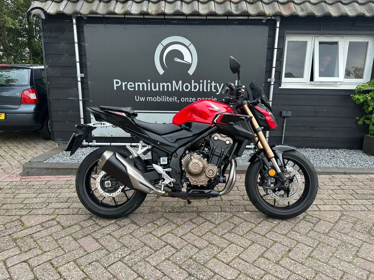HONDA CB500F ABS (BJ 2023 / 6942 KM), 2 cilinders, HONDA, Bedrijf, Onbekend