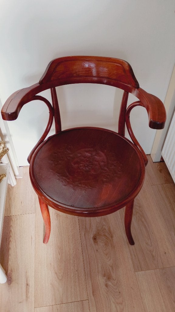 Antieke vintage Thonet Cosmos Chair 1910/1930, Ophalen of Verzenden