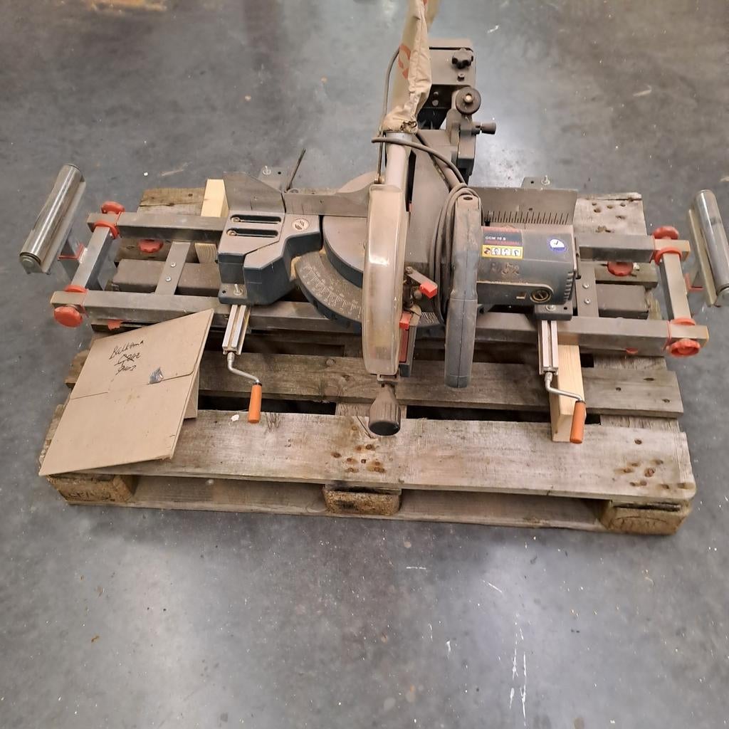 Afkortzaag, Ophalen, Gebruikt, 70 mm of meer, Afkortzaag