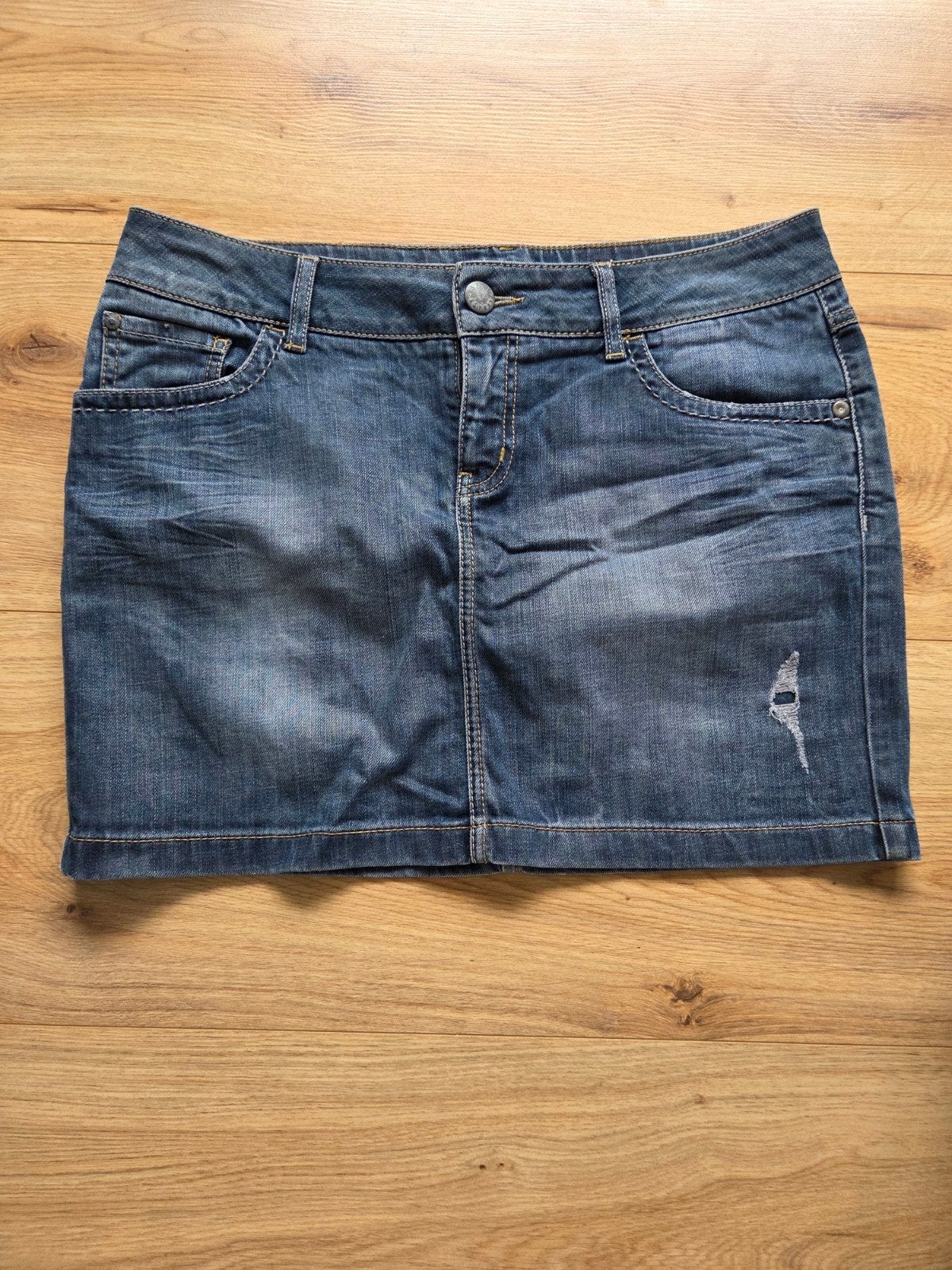 Spijkerrok Esprit, maat 32, Kleding | Dames, Blauw, Ophalen of Verzenden, Zo goed als nieuw, Maat 34 (XS) of kleiner