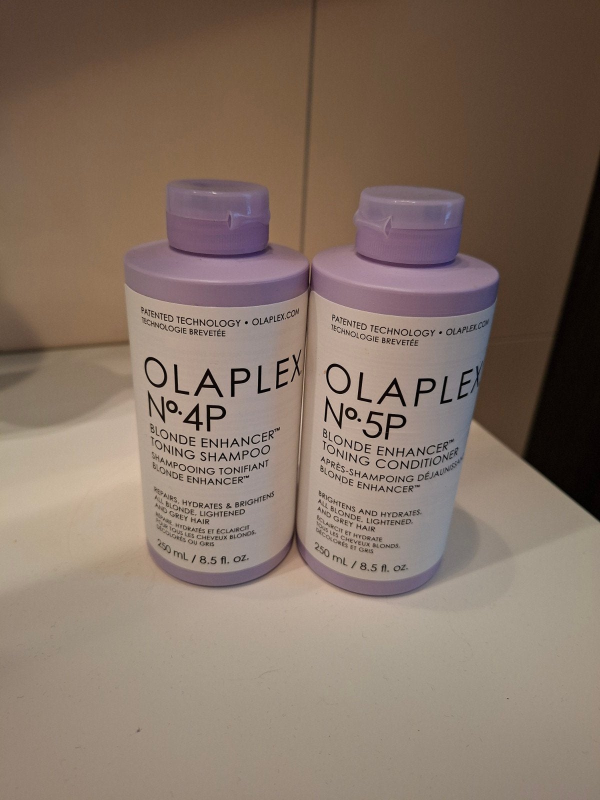 Olaplex No.4P Shampoo & No.5P Conditioner, Ophalen of Verzenden, Gebruikt, Shampoo of Conditioner