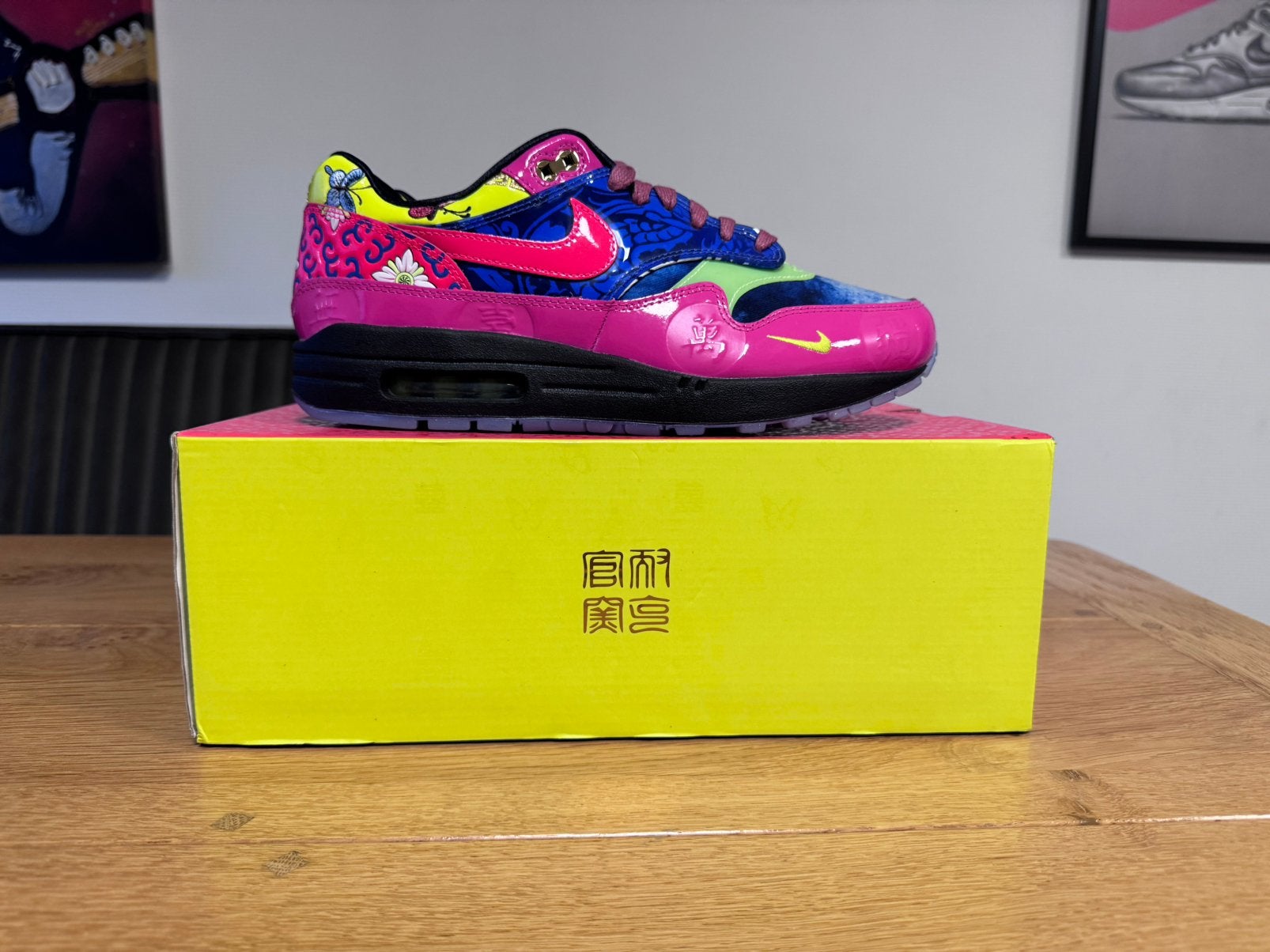 Nike Air Max 1 CNY Longevity 42,5 42.5, Overige kleuren, Nieuw, Ophalen of Verzenden, Sneakers of Gympen