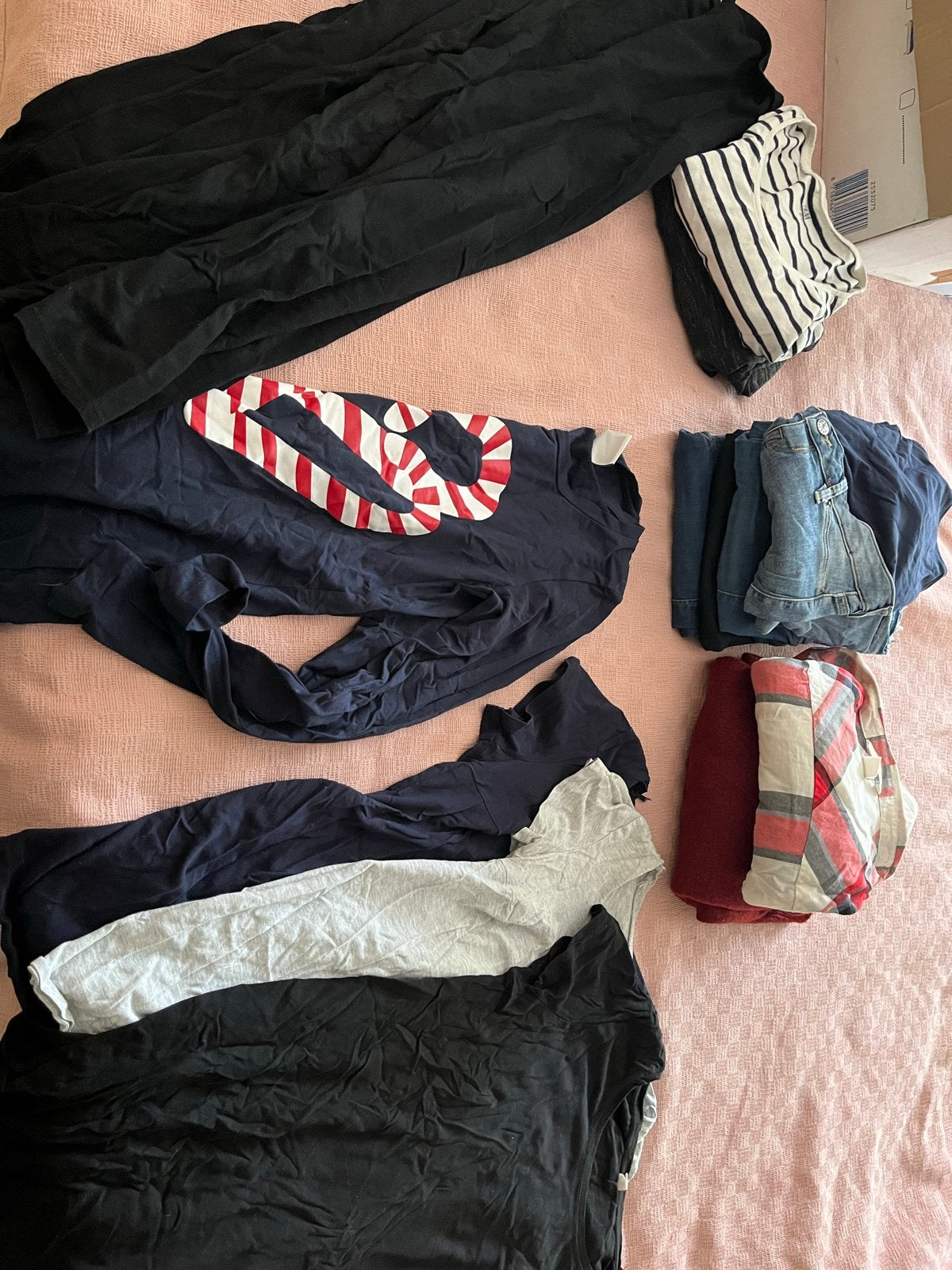 Zwangerschapskleding pakket maat 36/38 (15 stuks), Ophalen of Verzenden, Gedragen, Maat 36 (S), Broek of Spijkerbroek