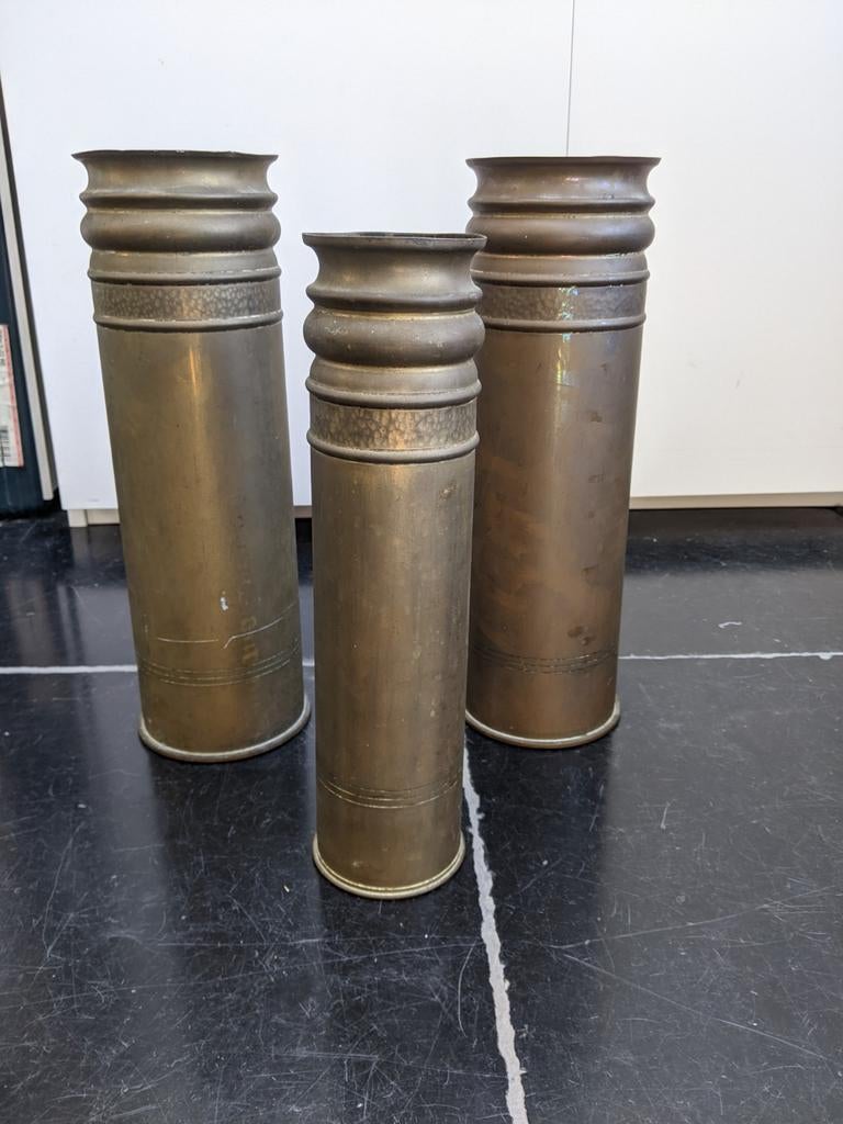 Trench art WW2 hulzen, Verzamelen, Ophalen of Verzenden