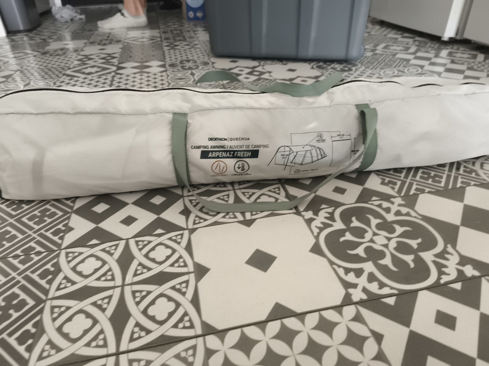 Decathlon Quechua Arpenaz Fresh Camping Luifel/Voortent, Caravans en Kamperen, Tenten, Ophalen, Zo goed als nieuw, Tot en met 2