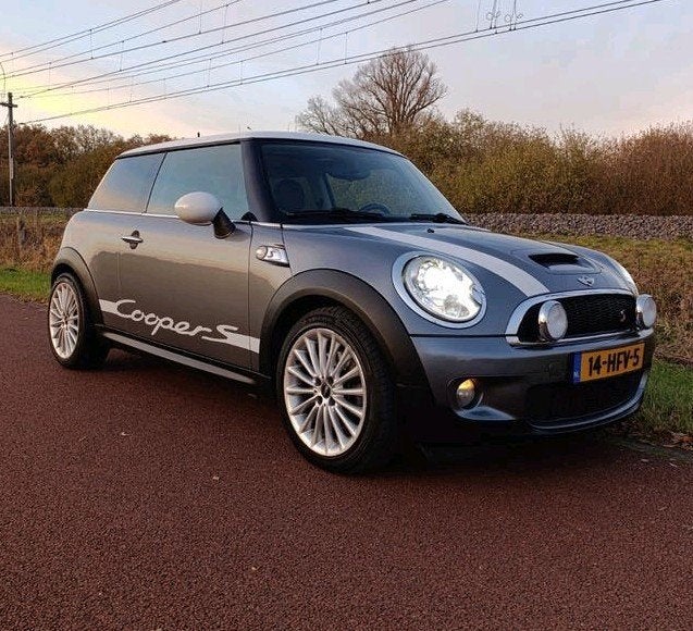 Mini Cooper S 128KW 2008 Grijs /  Pano / Leder, Auto's, Voorwielaandrijving, Euro 5, Zwart, 4 cilinders