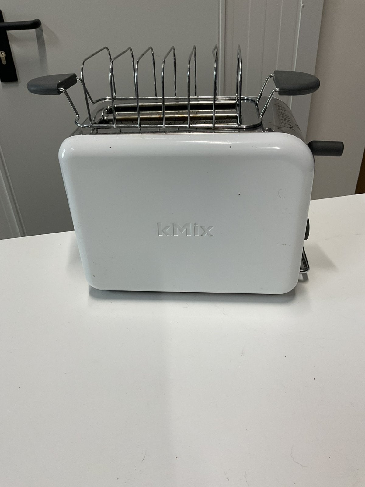 Kenwood K-Mix witte broodrooster als nieuw, Ophalen, Zo goed als nieuw