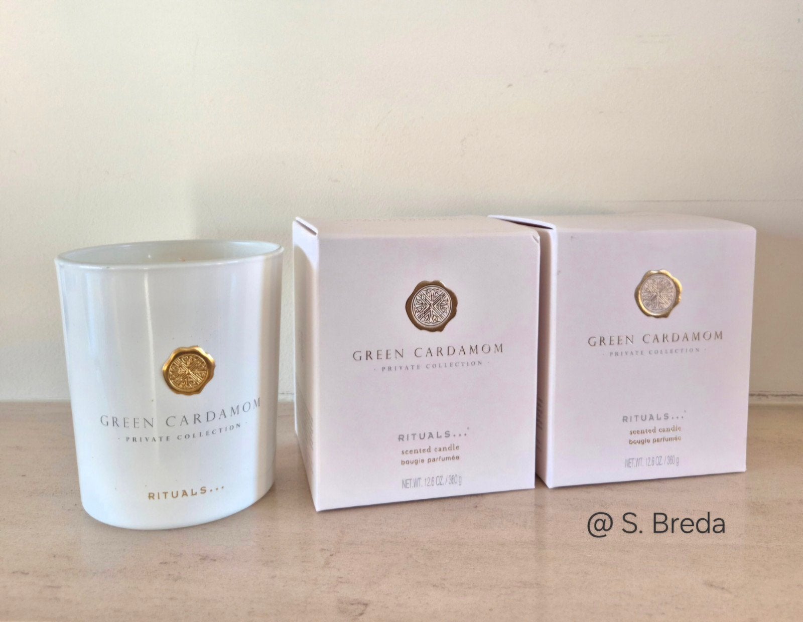 Rituals | Green Cardamom | Geurkaars 360 gram kaars, Ophalen of Verzenden, Nieuw, Wit