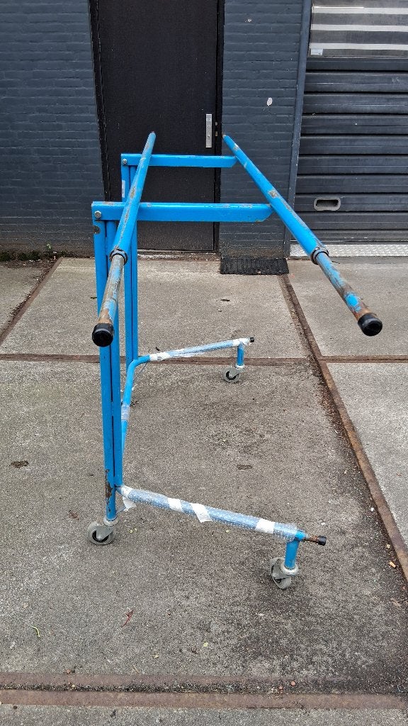 bankstelwagens, 100 liter of meer, Ophalen, Gebruikt, Transportkar