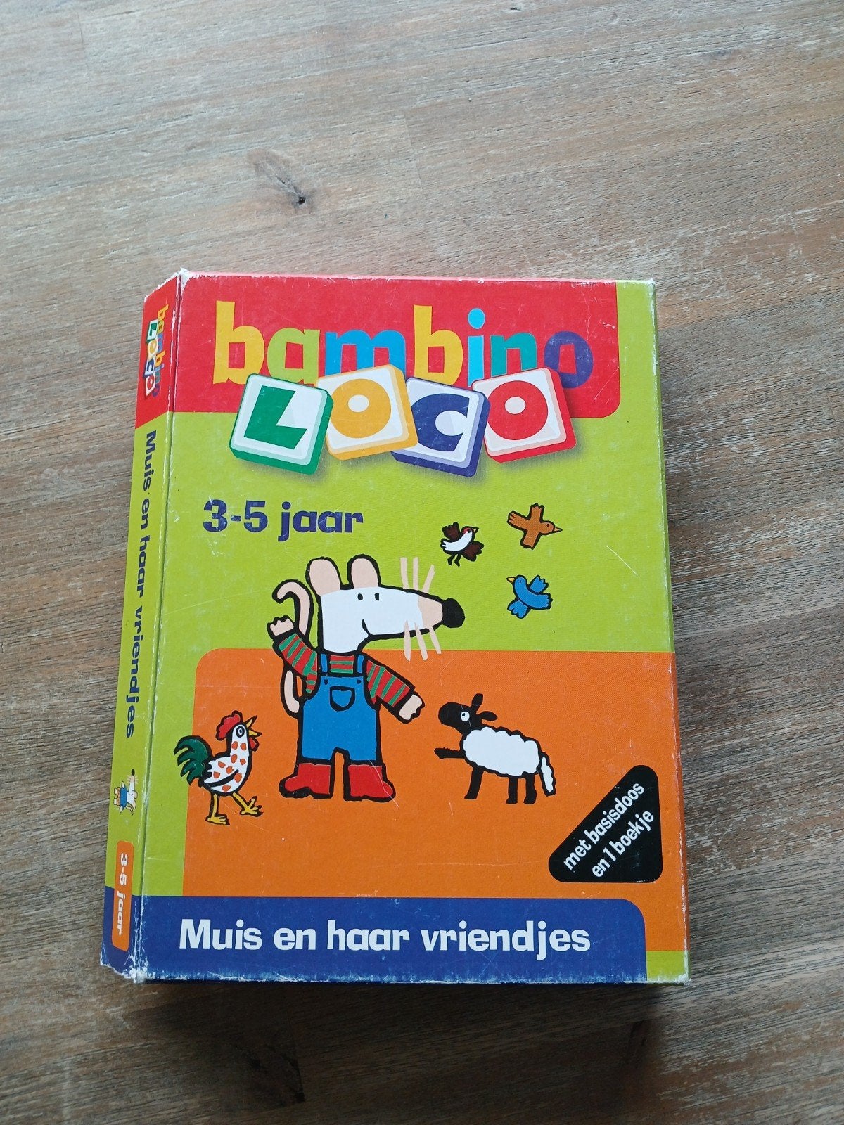 Bambino Loco set met 6 boekjes en basisdoos, Ophalen of Verzenden, Gebruikt, Puzzelen