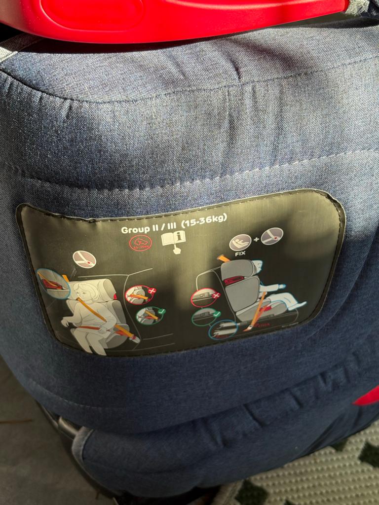 Kinderkraft autostoel 15-36kg, Isofix, verstelbaar, Gebruikt, 15 t/m 36 kg, Verstelbare rugleuning, Isofix