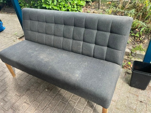 bank, 3persoons, Huis en Inrichting, Ophalen, Hout, Gebruikt, Minder dan 75 cm