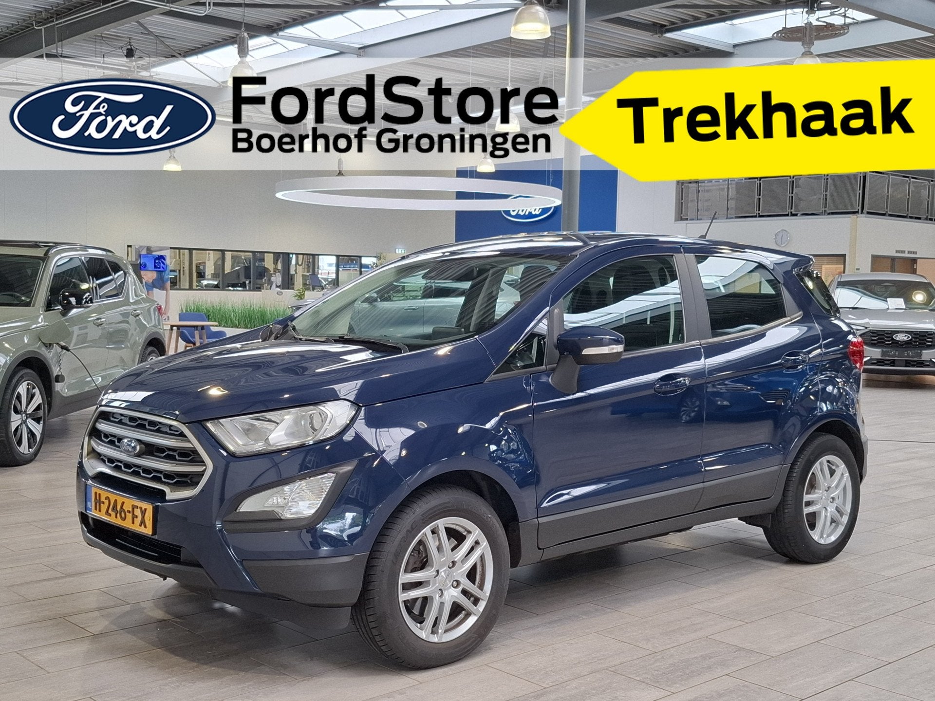 Ford EcoSport EcoBoost 100 pk Connected | Trekhaak | Airco |