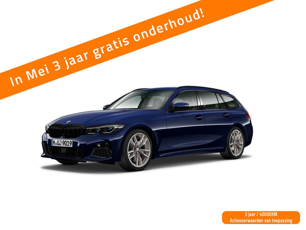 BMW 3 Serie Touring M340i xDrive - Lasers - ACC - Head-Up -, Auto's, BMW, Blauw, Automatische klimaatregeling, Vierwielaandrijving