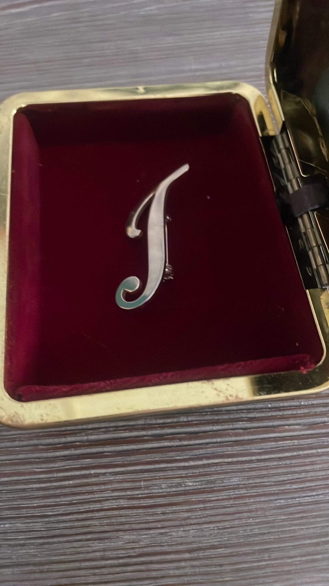Vintage broche, Ophalen of Verzenden, Zo goed als nieuw, Goud, Overige materialen