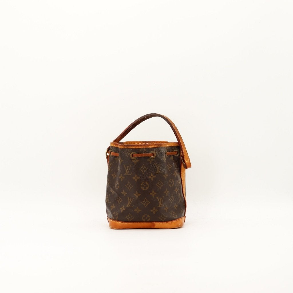 Louis Vuitton Mini Noé 25ème Anniversaire handtas, Verzenden, Gebruikt, Bruin, Handtas