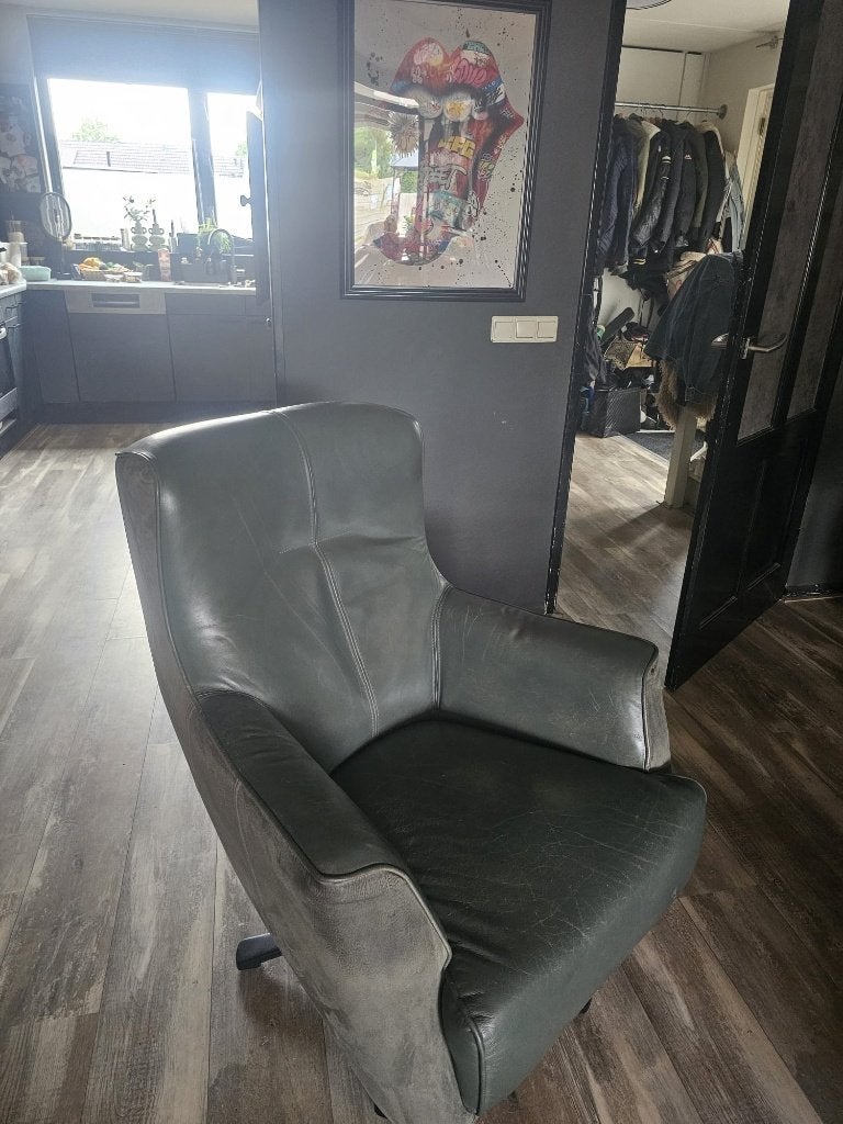 GRATIS Henders & Hazel Fauteuil, Ophalen, Gebruikt, 50 tot 75 cm, Leer