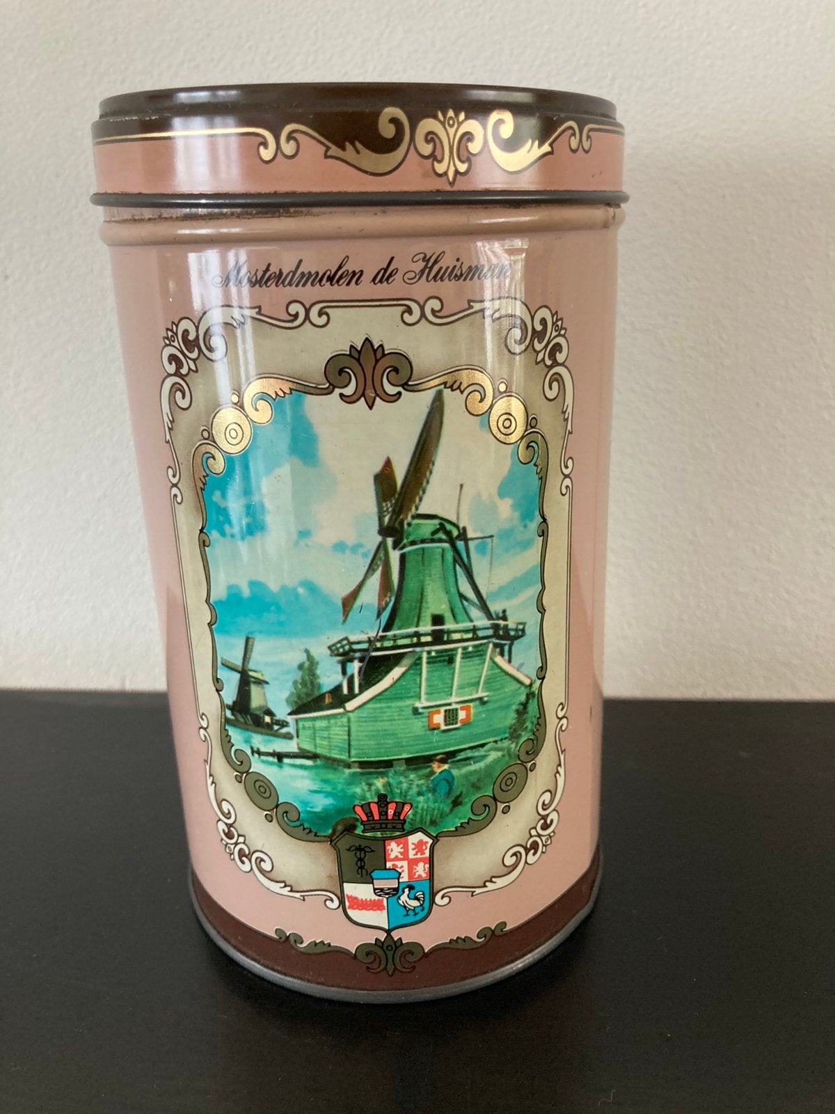 Albert Heijn koekblik Zaanse Schans, Ophalen of Verzenden, Gebruikt, Koek(jes), Overige merken