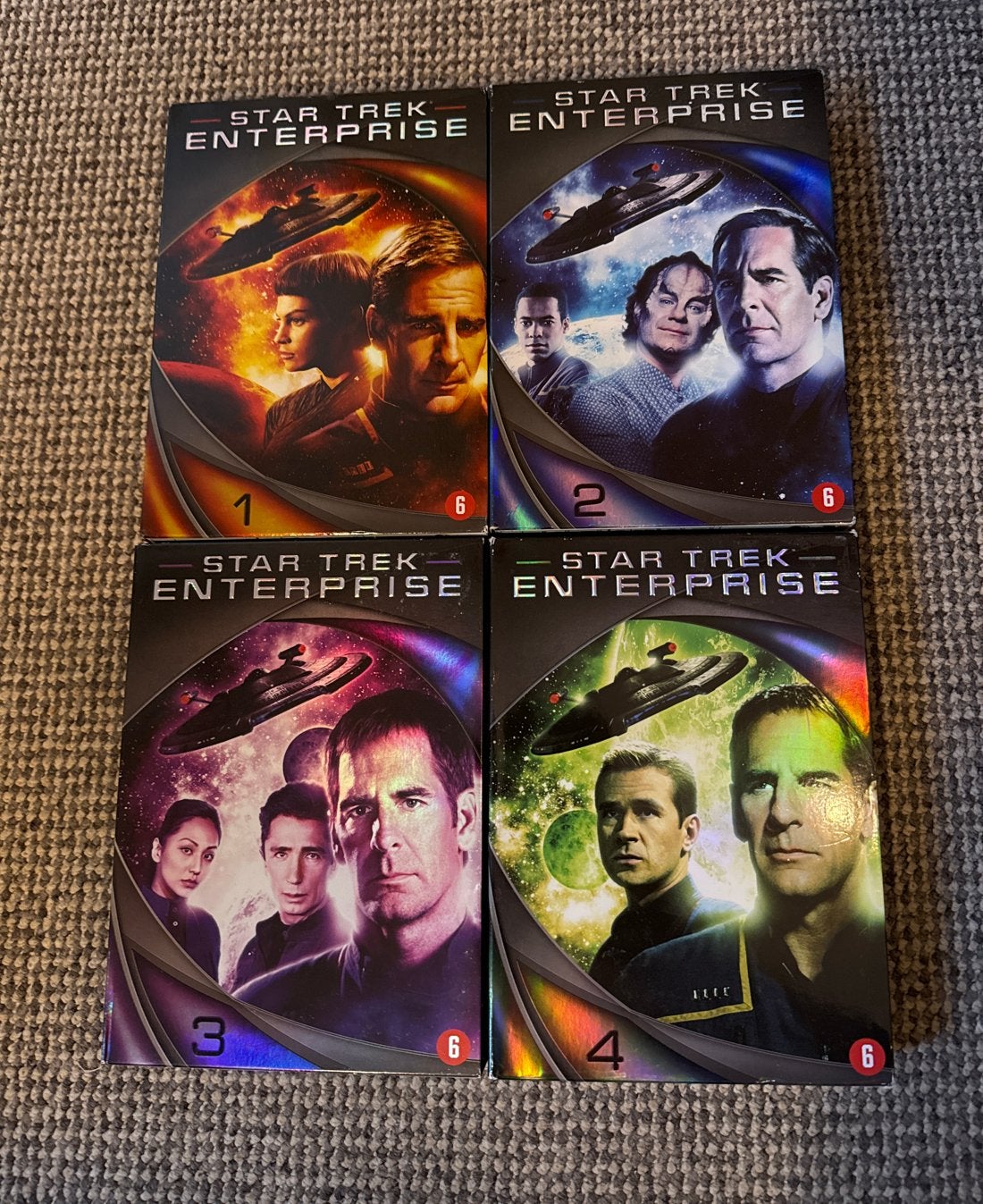 Star Trek Enterprise Complete Serie, seizoen 1 t/m 4, Science Fiction en Fantasy, Ophalen of Verzenden, Zo goed als nieuw, Vanaf 6 jaar
