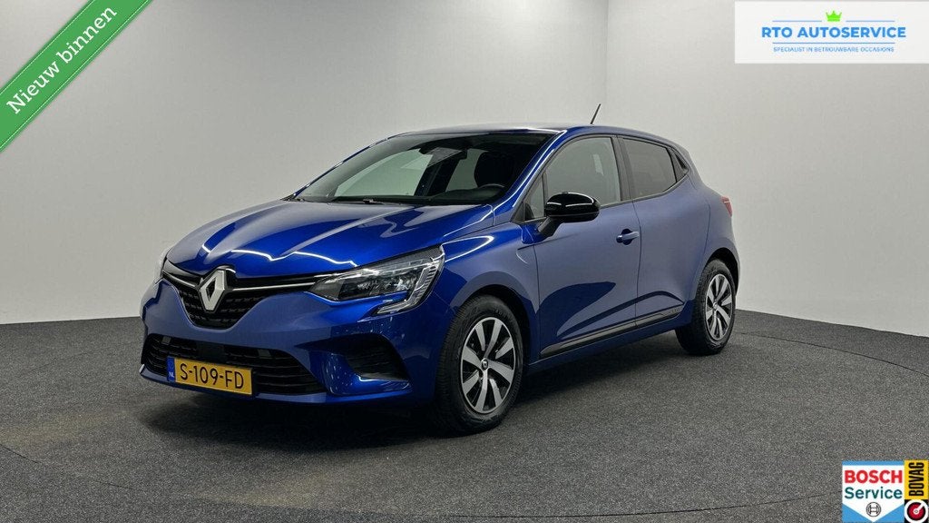 Renault Clio 1.0 TCe 90 Equilibre NAVI CARPLAY CRUISE., Auto's, Voorwielaandrijving, Gebruikt, 580 kg, Met garantie (alle)