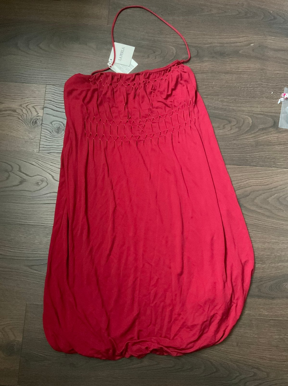 La Perla nieuw rood strandjurkje - maat 40 (M), Kleding | Dames, Ophalen of Verzenden, Nieuw, Rood, Overige typen
