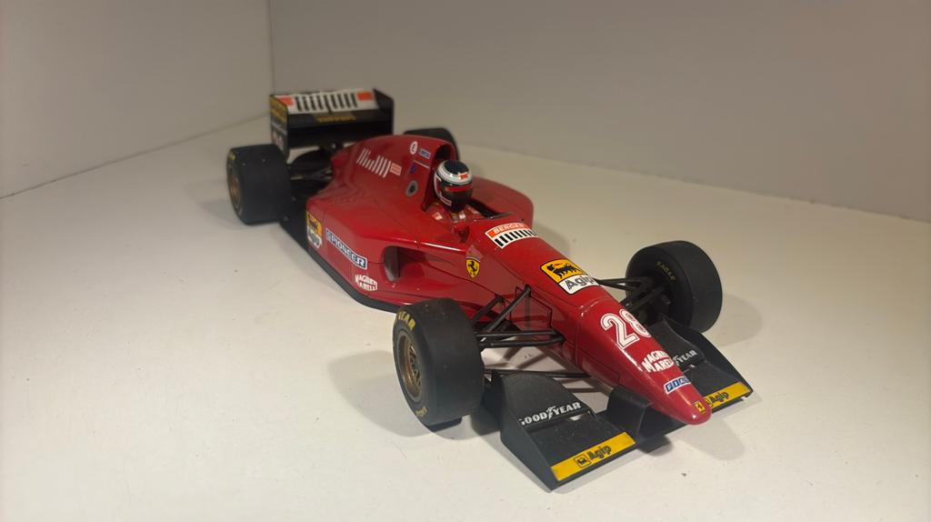 F1 ferrari 412t1 berger minichamps 1.18, Ophalen of Verzenden, MiniChamps, A, A