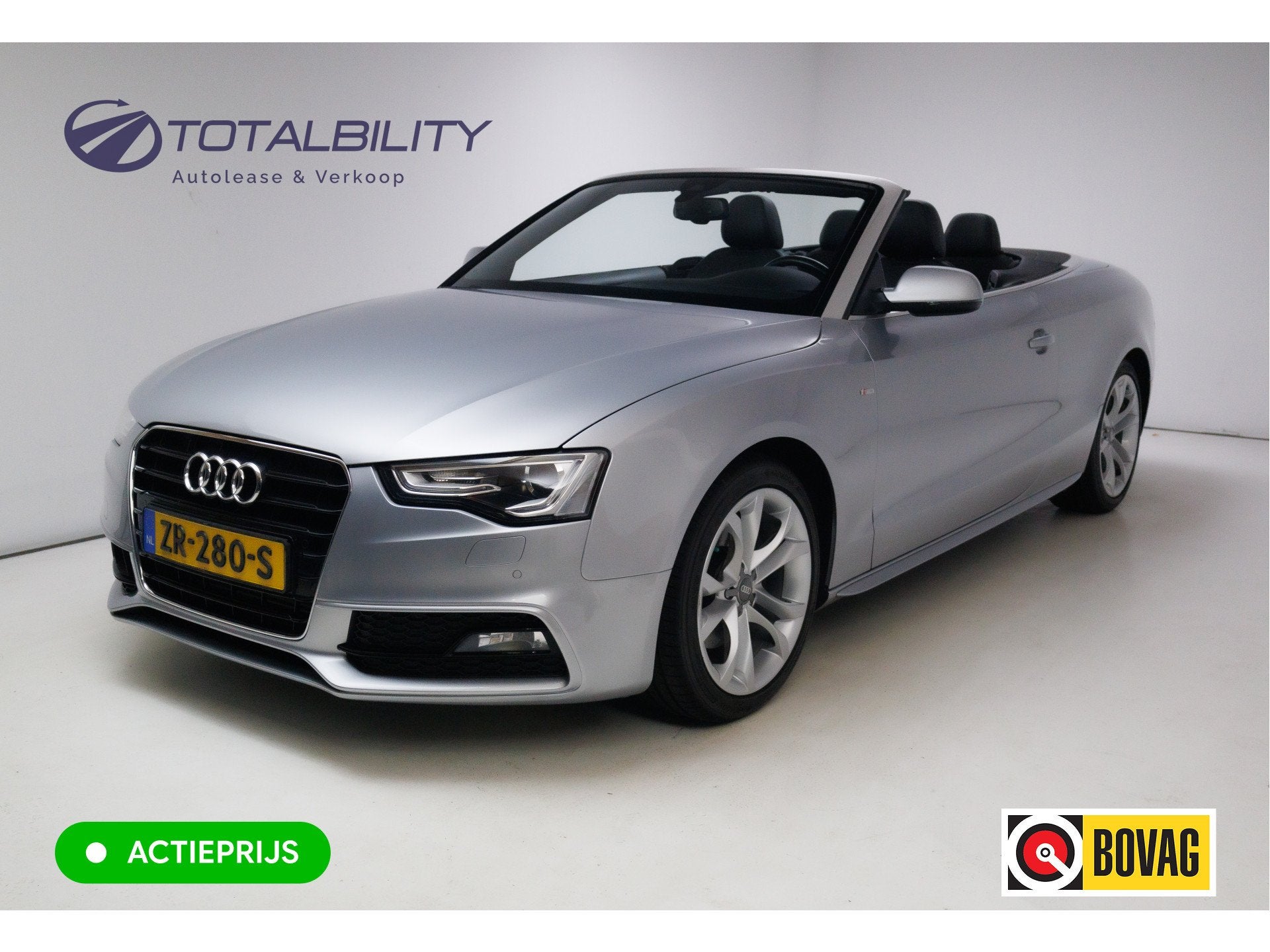 Audi A5 Cabriolet 1.8 TFSI S-Line Sport Edition 170 PK autom, Auto's, 4 cilinders, 4 stoelen, Alcantara, Bedrijf
