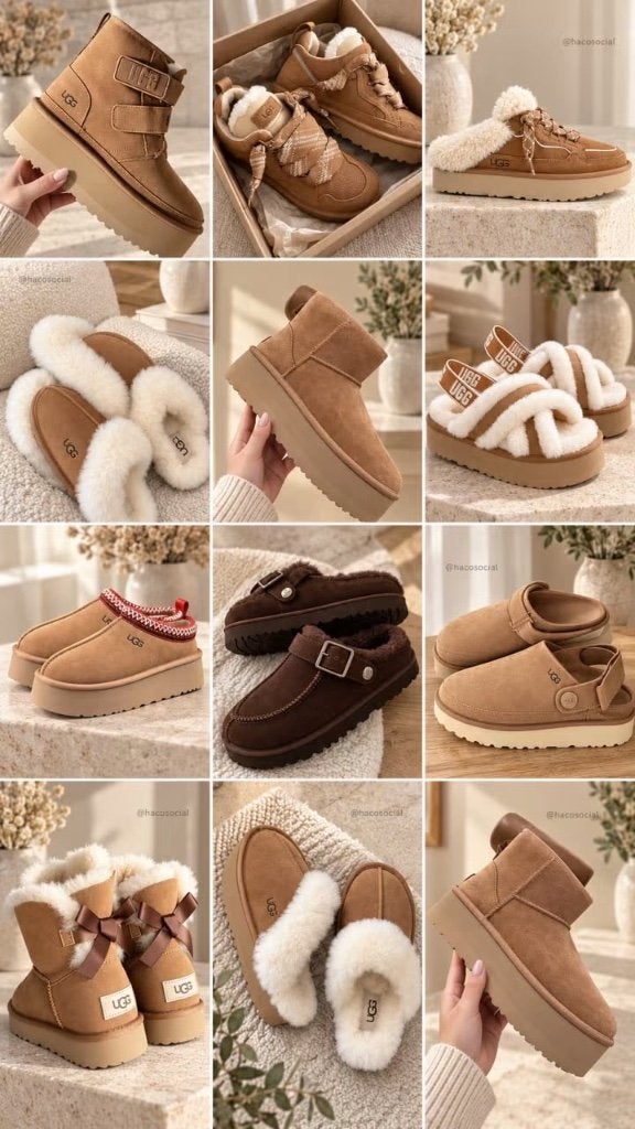 Diverse UGGs - Laarzen, pantoffels en meer, UGG, Bruin, Lage of Enkellaarzen, Nieuw