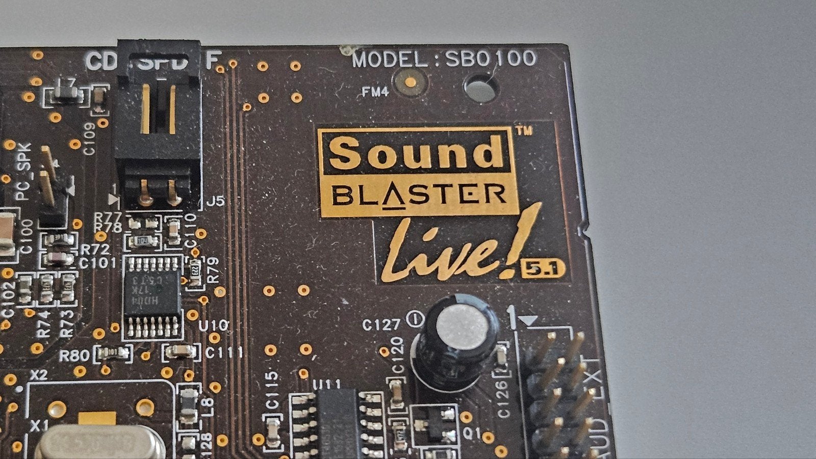 Creative Labs Sound Blaster Live! 5.1 PC geluidskaart, Computers en Software, Ophalen, Gebruikt, Intern, Creative Sound Blaster