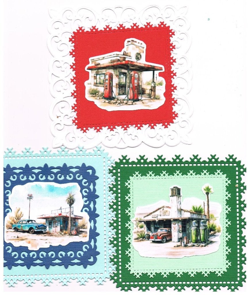 opleg benzine pomp/, Ophalen of Verzenden, Nieuw, Overige thema's, Blanco kaart of Basiskaart