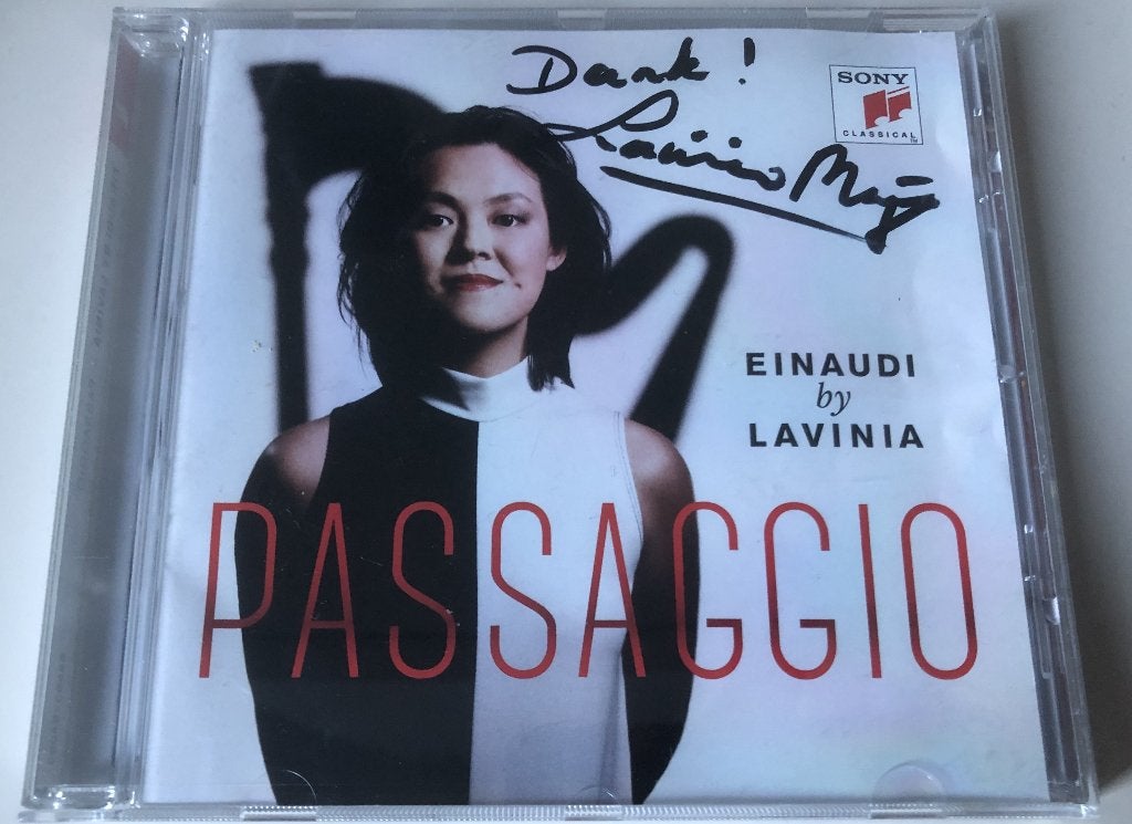 PASSAGGIO - EINAUDI BY LAVINIA - SONY - GESIGNEERD DOOR, Ophalen of Verzenden, Barok, Zo goed als nieuw