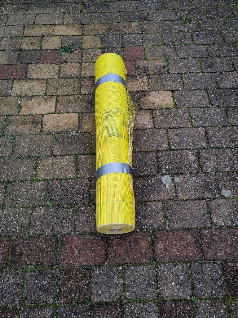 Fijnmazig glasvezel, Ophalen, Zo goed als nieuw, 20 meter of meer, Gaas